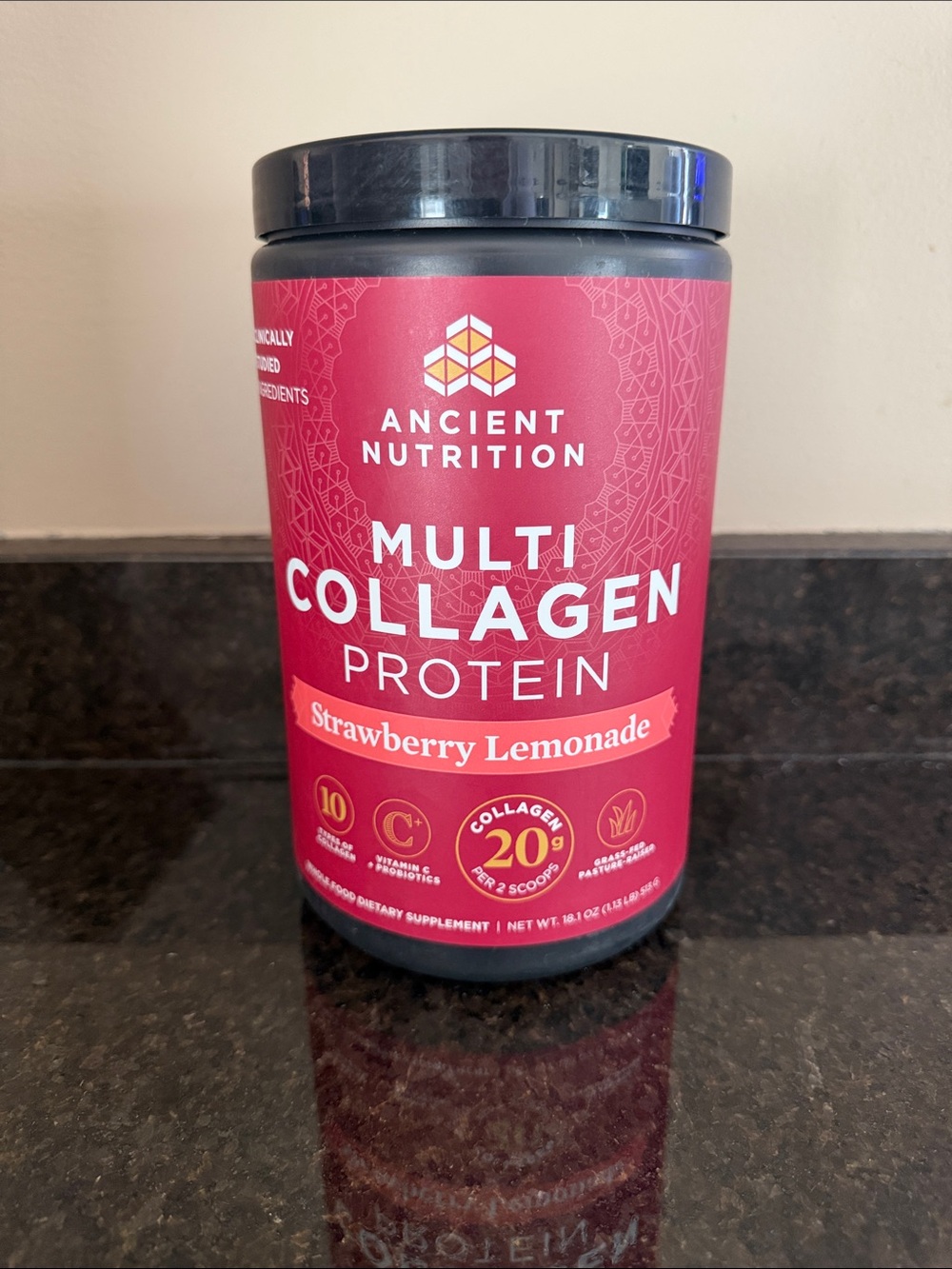 Multi Collagen Protein - Strawberry Lemonade (sealed)